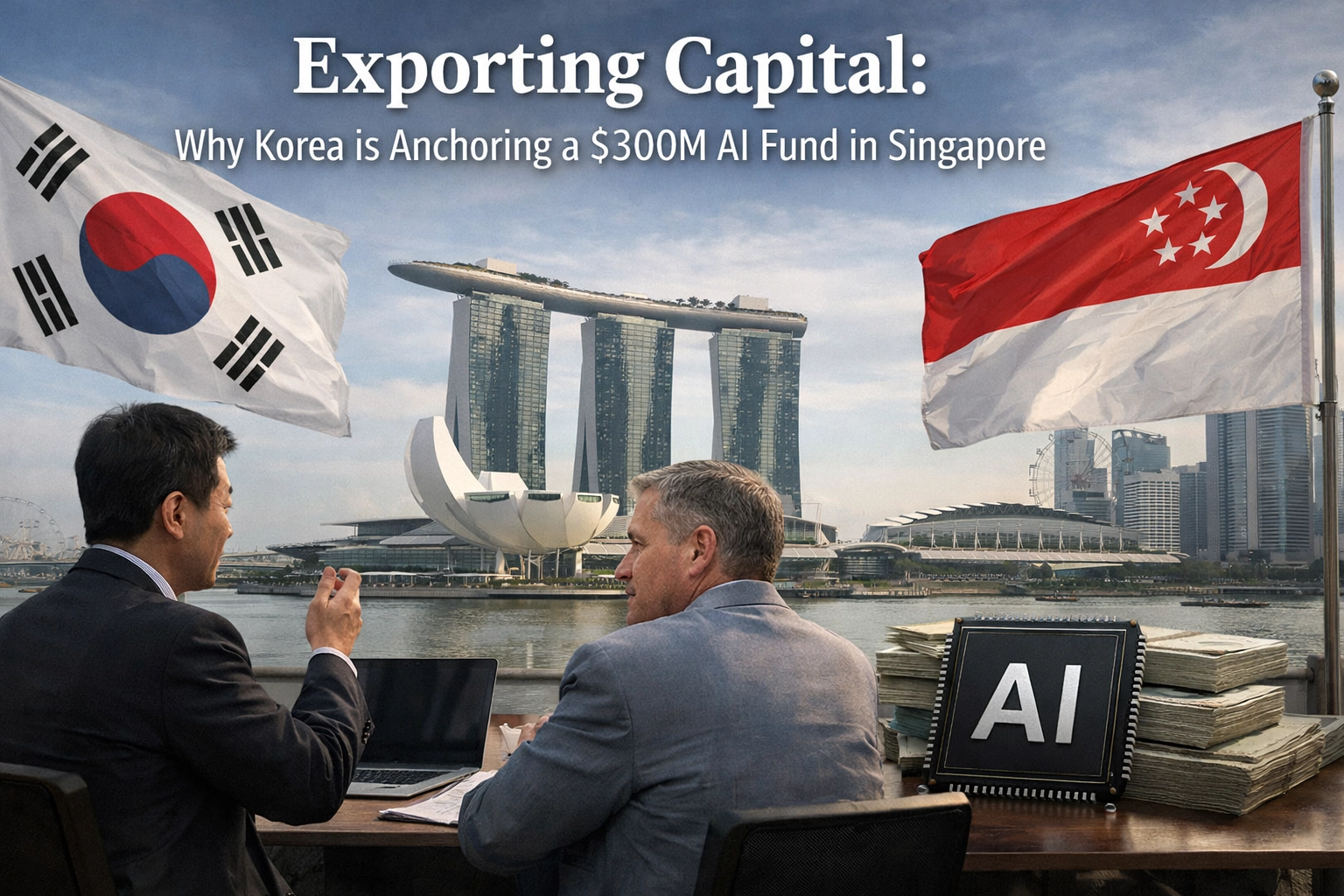 Exporting Capital: Why Korea is Anchoring a $300M AI Fund in Singapore