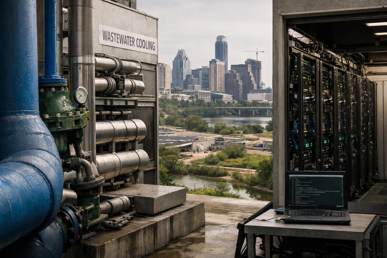 Austin Launches Sustainable Wastewater-Cooled AI Infrastructure