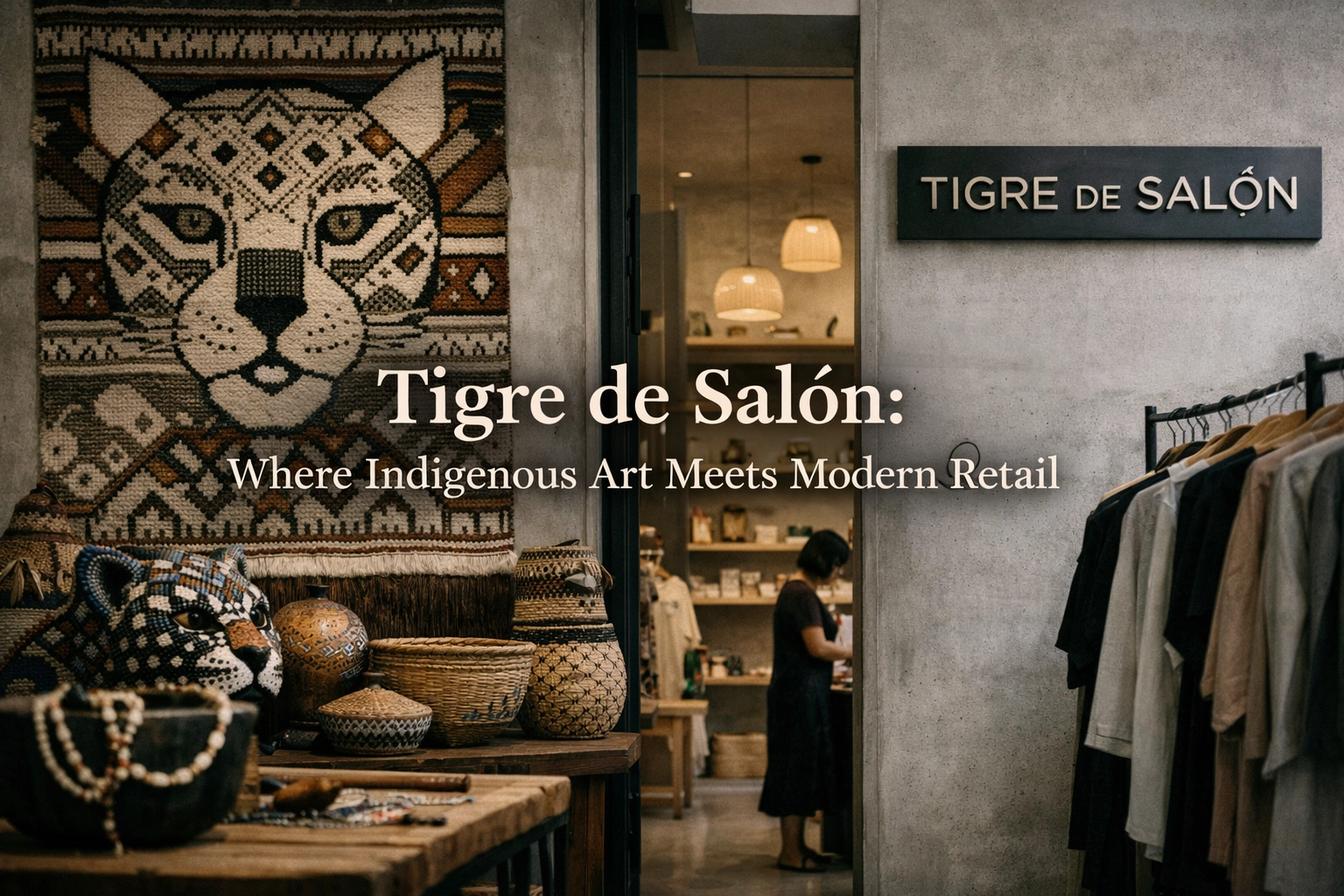 Tigre de Salón: Where Indigenous Art Meets Modern Retail